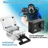 4K Action Camera Sport Video Underwater Waterproof Camera Wifi Remote 30fps