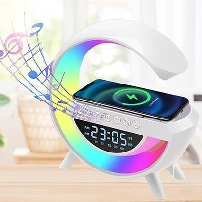 Bluetooth Speaker with Alarm Clock and Speaker