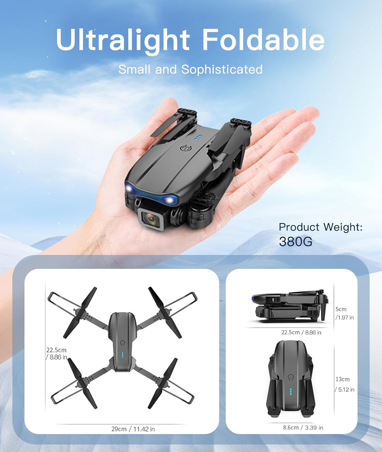 Smart Folding Drone With HD Camera