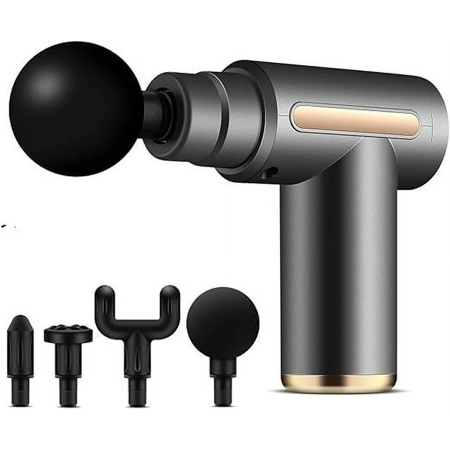 Massage Gun Deep Tissue, Full-Metal Electric Portable Hand Held Massager Gun for Back, Body Sore Muscles, Pain Relief, Gifts, Office, Home, Athletes