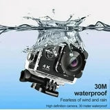 4K Action Camera Sport Video Underwater Waterproof Camera Wifi Remote 30fps